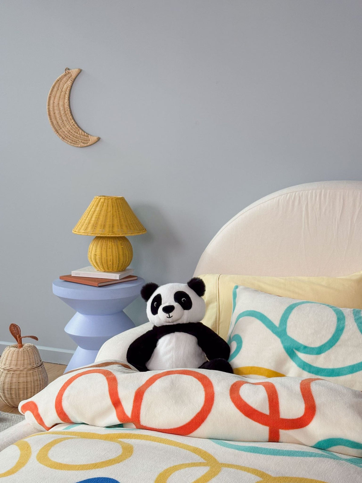 Quilt Cover Set - Squiggle Linen House - Queen Multi