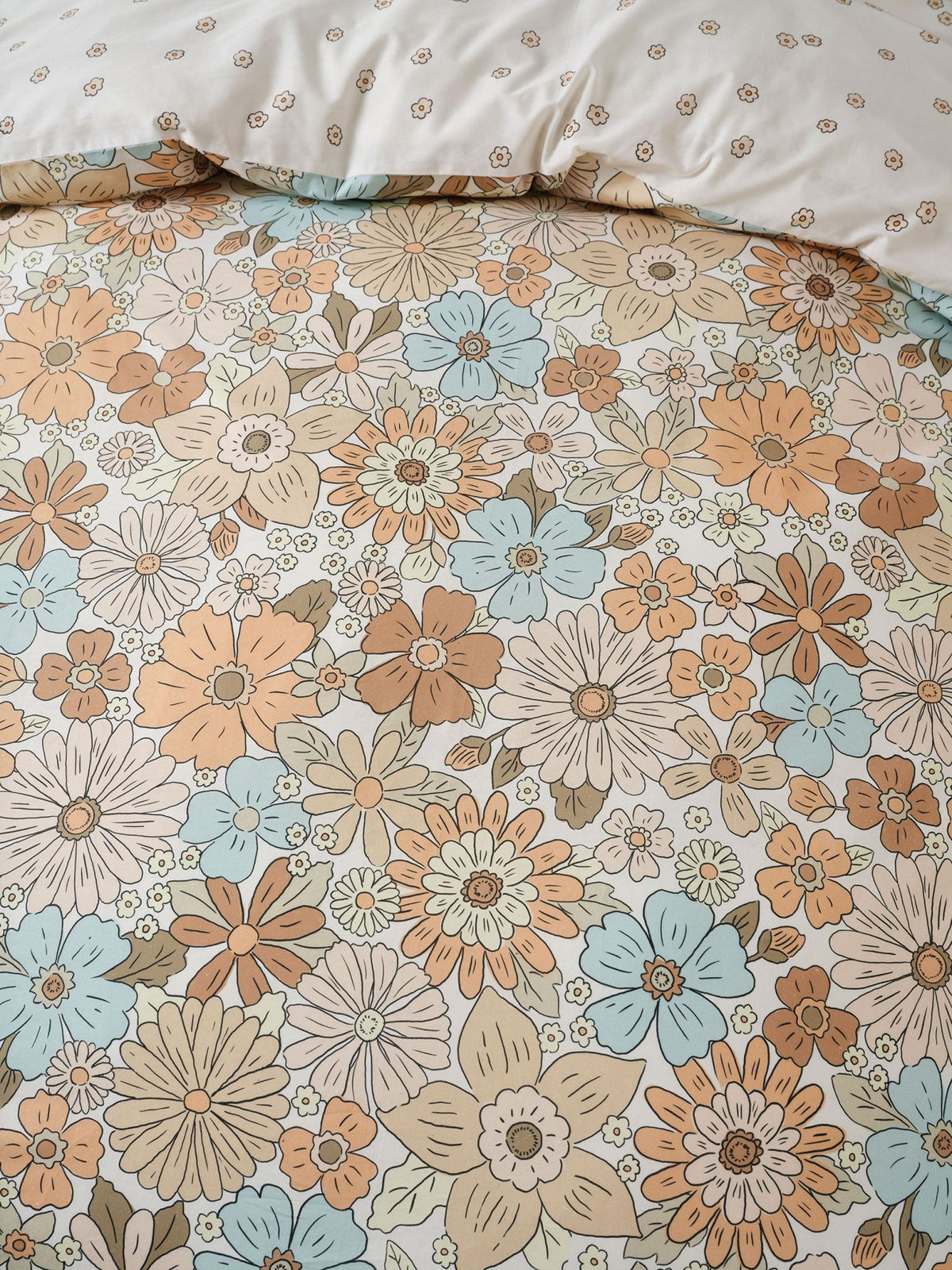 Quilt Cover Set - Flower Garden Linen House - Queen Multi