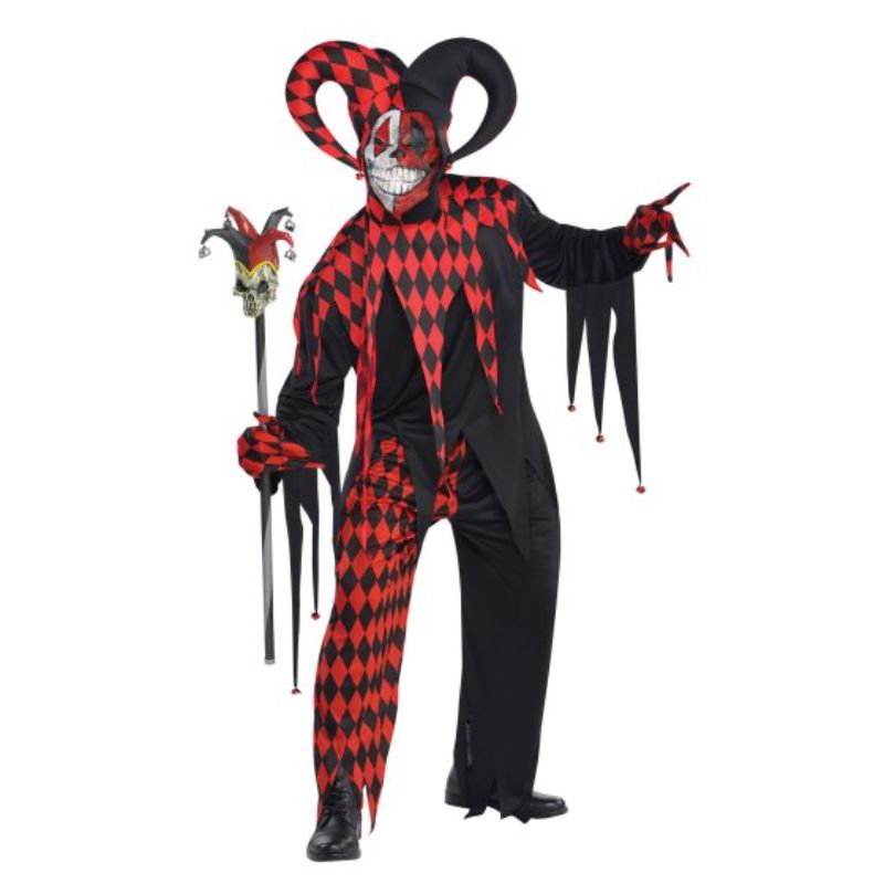 Costume Krazed Jester Men's Standard