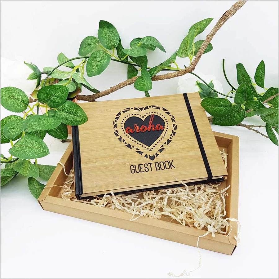 Guest Book Journal - Aroha (Large)