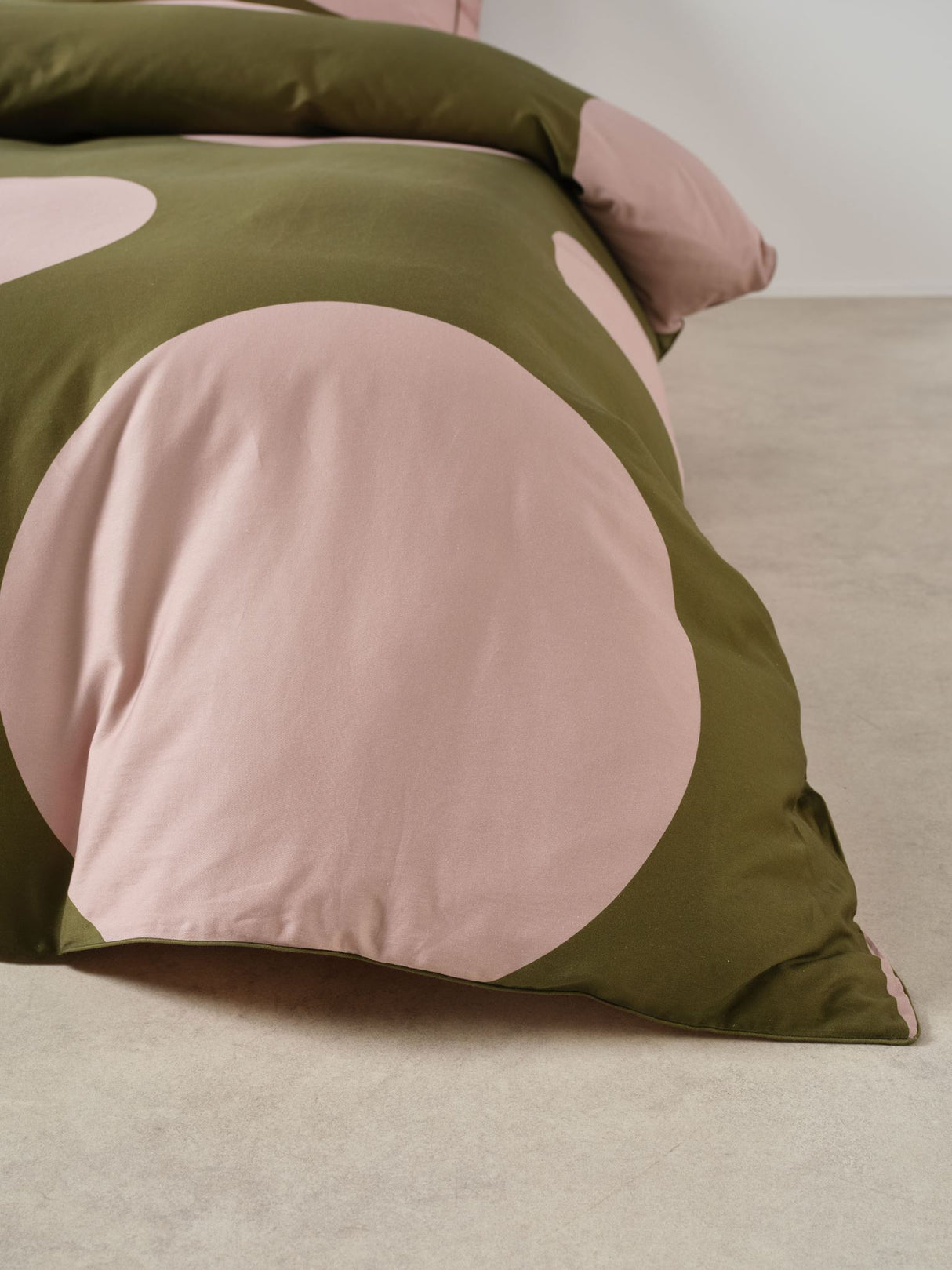 Pluto Duvet Cover Set by Linen House - Double (Olive)