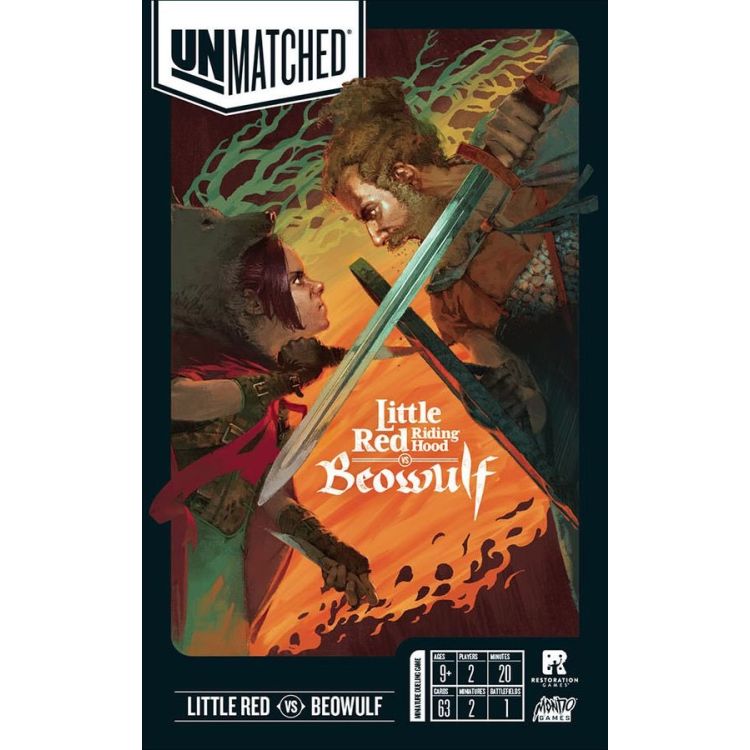 Unmatched: Little Red Vs Beowulf Foil Cards