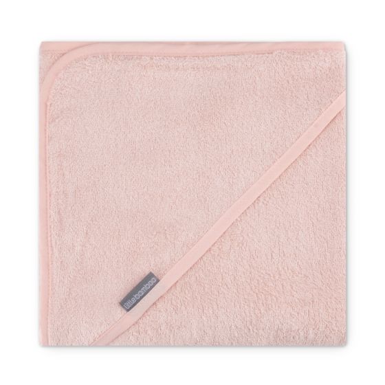Little Bamboo Hooded Towel - Dusty Rose - Little Bamboo