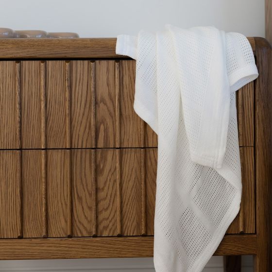 Little Bamboo Cellular Blanket 2pk - Natural - Little Bamboo