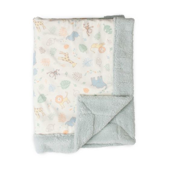 Little Linen Baby Snuggle Blanket - Savanna Giraffe - Little Linen