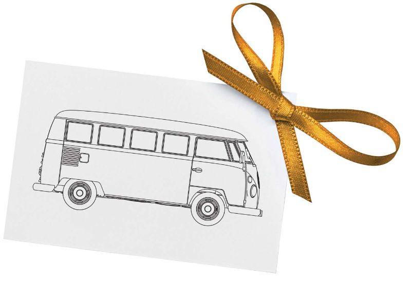 1/43 VW Camper diecast model by Corgi, celebrating milestones with intricate detailing and nostalgic design.