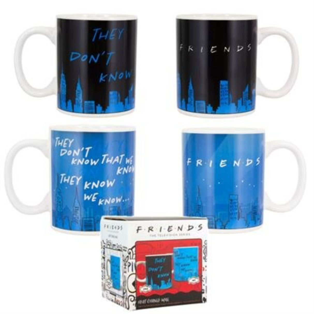 Mug- Friends Heat Change They Dont Know (Assorted)