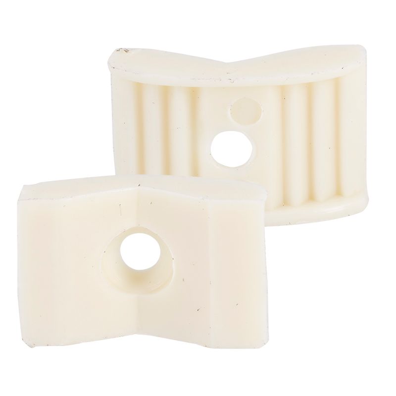 Replacement soft jaws for Draper 245mm pliers, designed for grip and protecting surfaces during tasks.