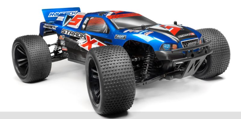 Radion Control Car 1/10 Strada XT Truggy - robust off-road vehicle with powerful battery, precise steering, and durable build.