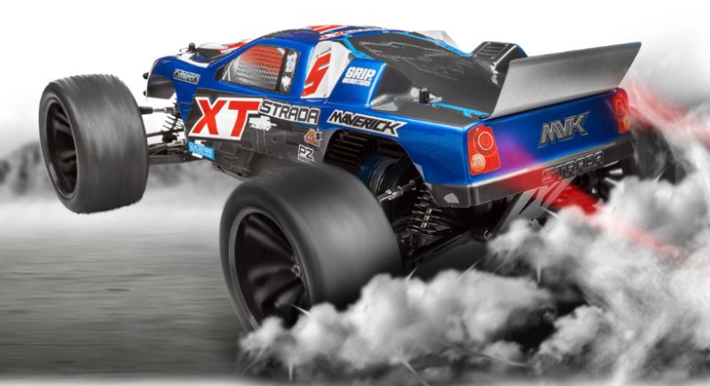 Radion Control Car 1/10 Strada XT Truggy features robust design, precision steering, powerful battery, and 4WD drivetrain for off-road racing.