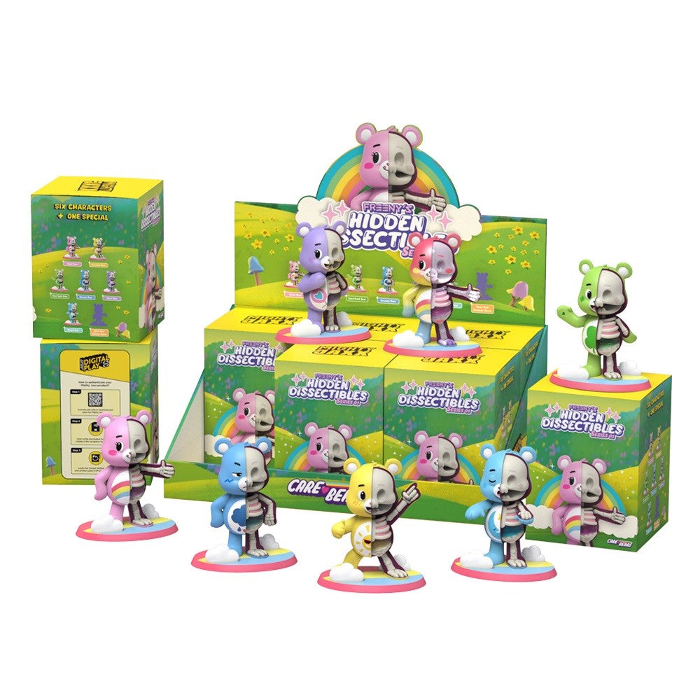 Mighty Jaxx: Freeny's Hidden Dissectibles - Carebears Display