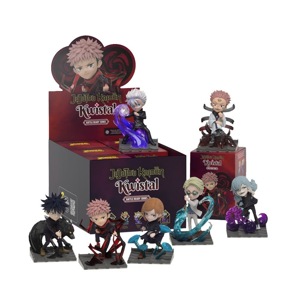 Mighty Jaxx: Kwistal - Jujutsu Kaisen Battle Ready Series Display