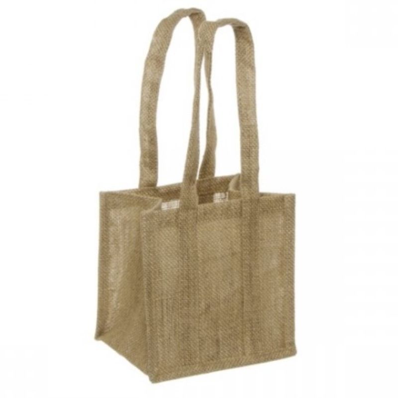 Bags - Natural Jute Posy Bag