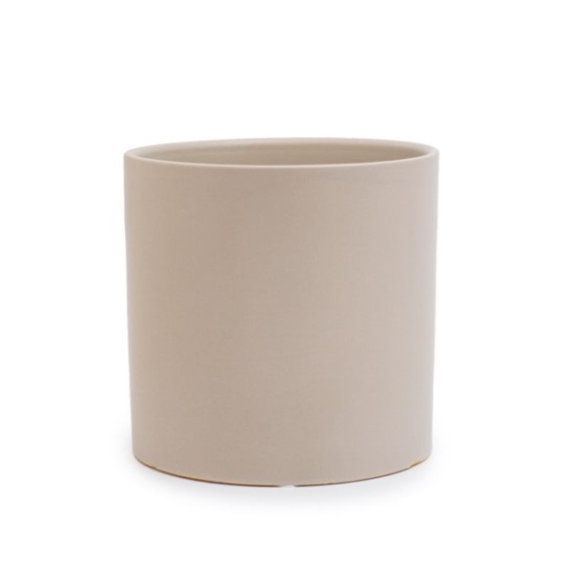 Ceramic - Plant Pot Matte Light Grey