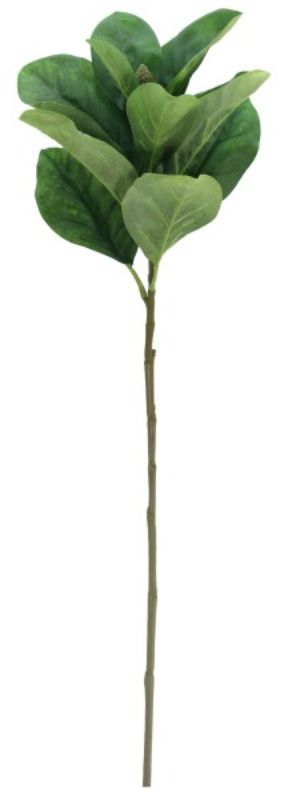 Lifelike 79cm artificial magnolia leaf stem, perfect for elegant home decor, weddings, and special events.
