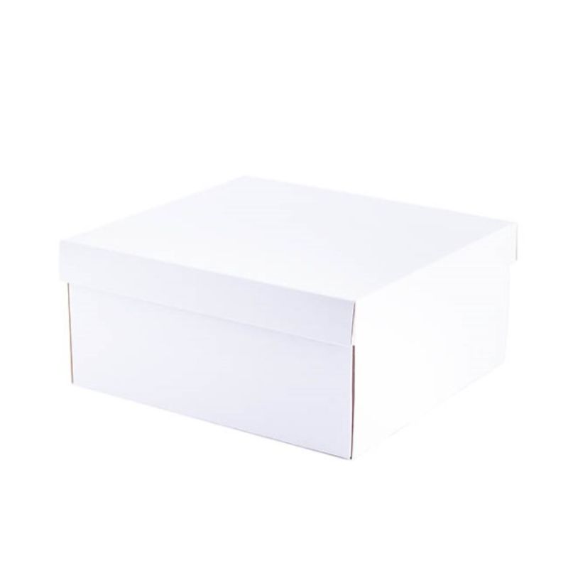 Gift Boxes - Hamper Box and Lid White