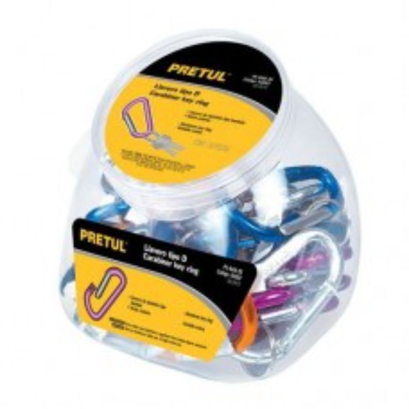 30-piece alloy karabiner keyring set for efficient key management and stylish organization.