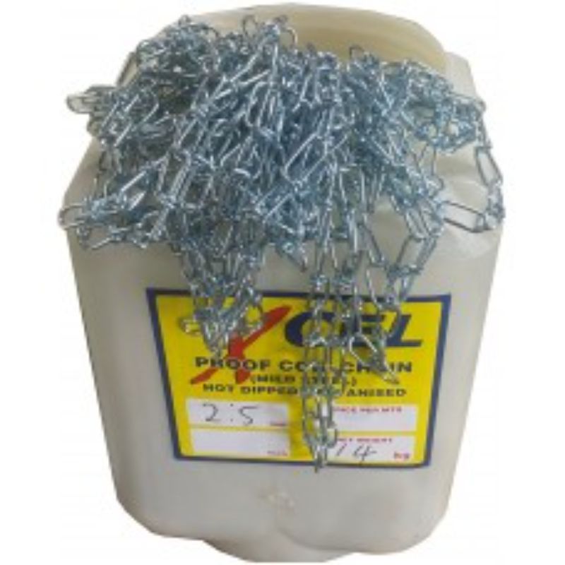 Knotted Dog Pattern Chain ZP - 100m Pail 2.5mm Xcel