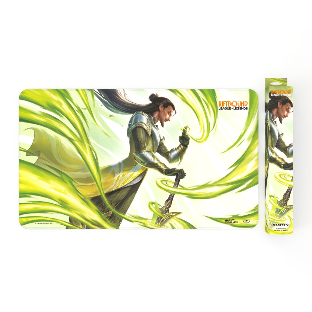Riftbound - League of Legends TCG - Playmat - Unleashed - Master Yi, Wuju Master