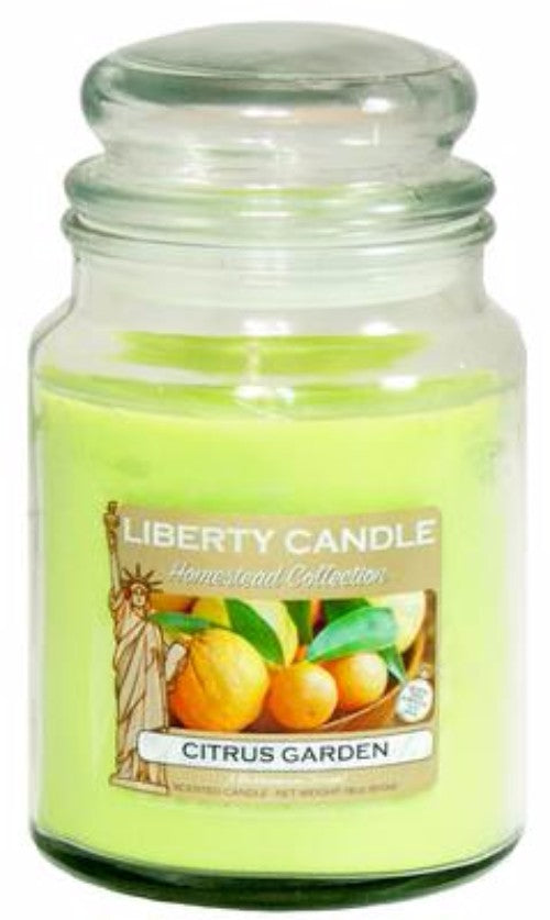 Soy Candle 18oz - Citrus Garden