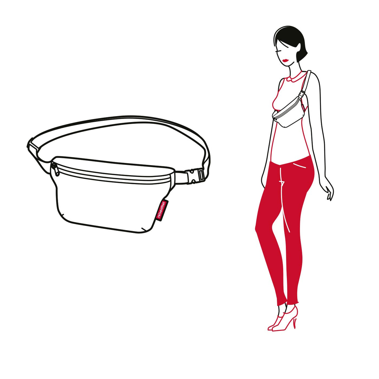 Reisenthel Belt Bag S Dark Blue