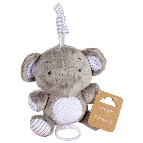 Elephant Musical Pullstring - Playgro (Grey)