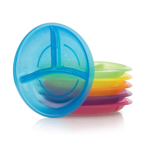 Nuby Fun Feeding Section Plate