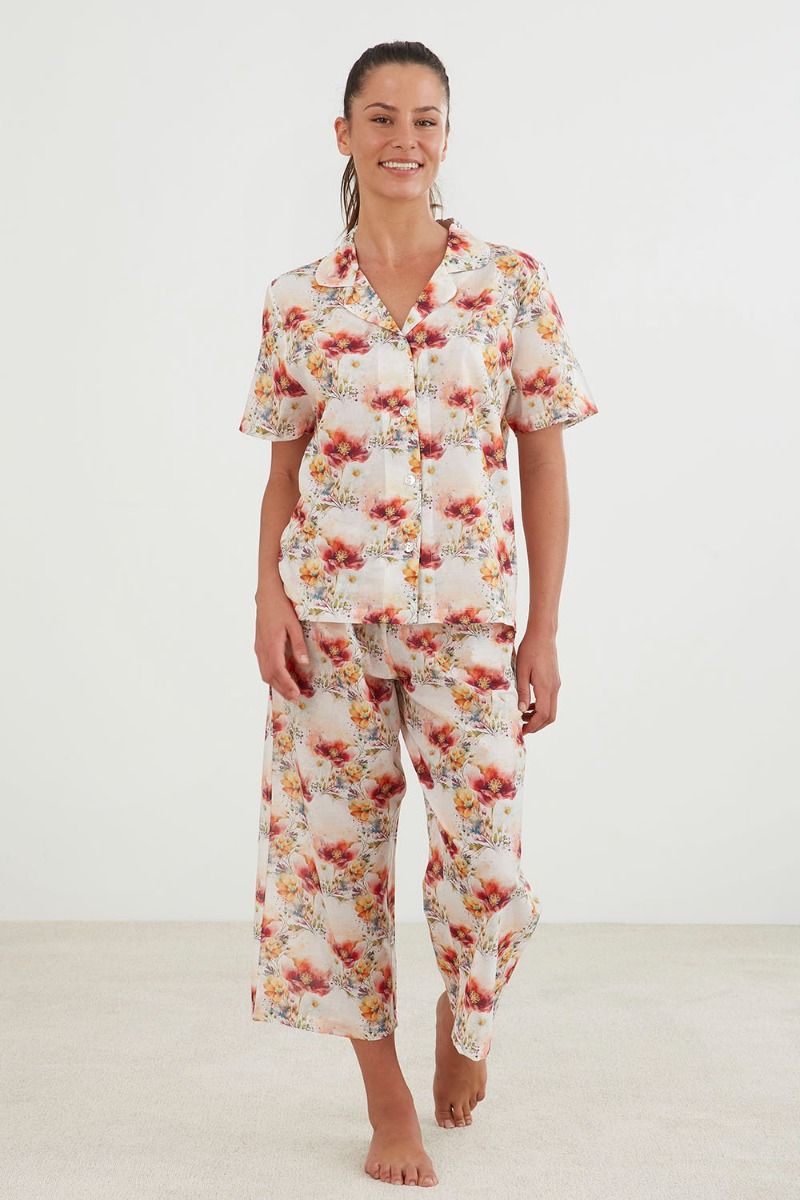 Maddie Capri PJ Set M - BAKSANA