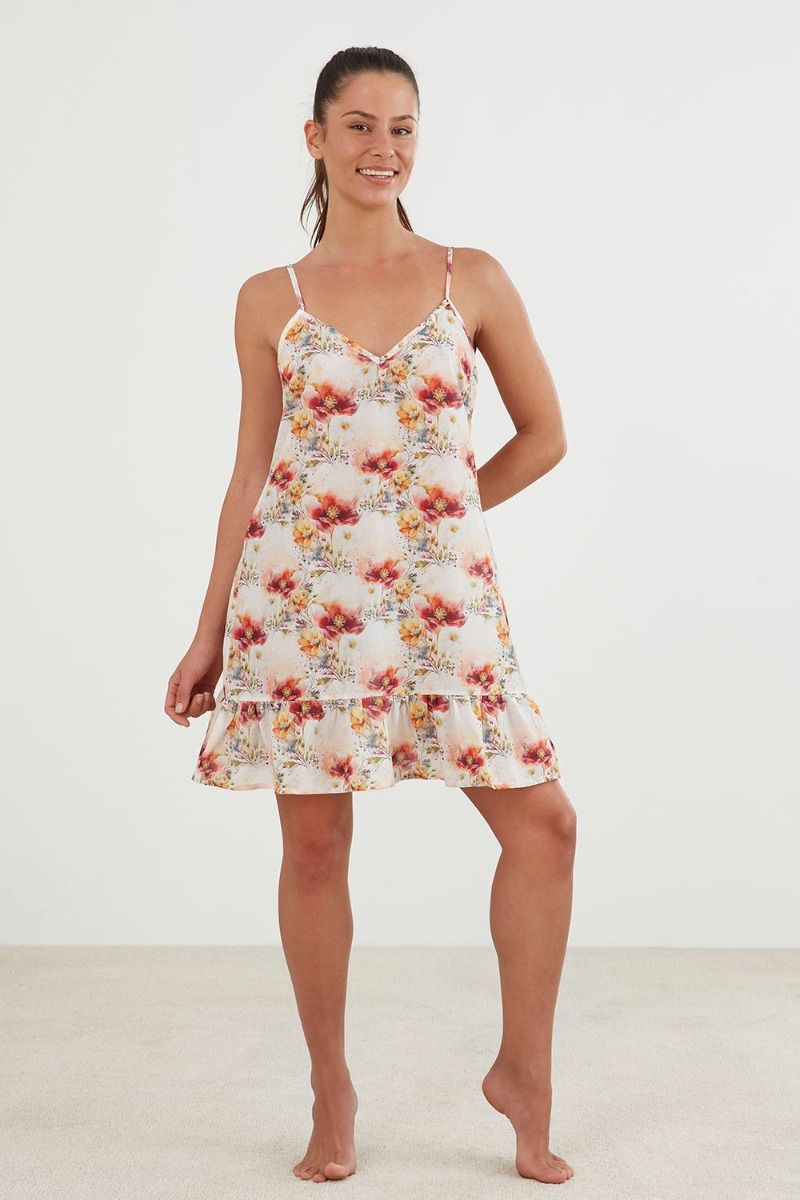 Maddie Strappy Nightie S - BAKSANA