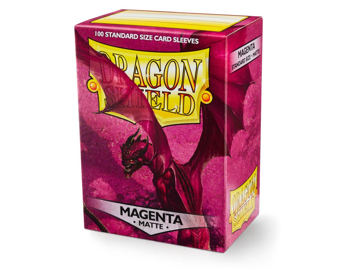 Dragon Shield Matte Card Sleeves - Magenta