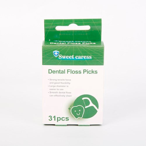 Dental Floss Picks 31pc - Pack of 12