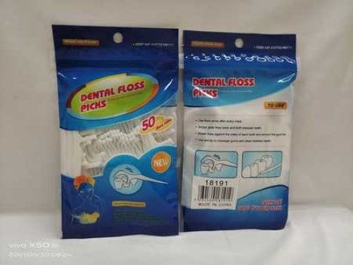 Dental Floss Picks (50pcs) - Pack of 12