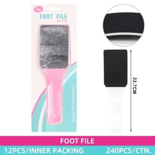 22.7cm Foot File - Pack of 12
