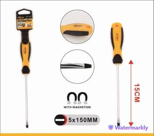 Slotted screwdriver (5*15MM) - Pack of 12