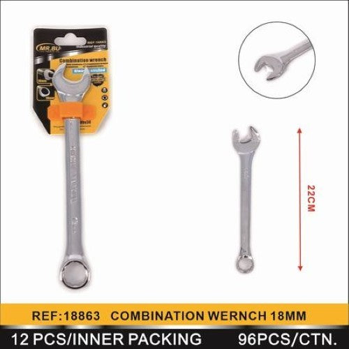 Adjustable Wrench (18MM) - Pack of 12