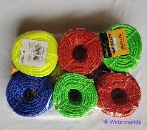 Laundry Rope (4MM*25M) - Pack of 6