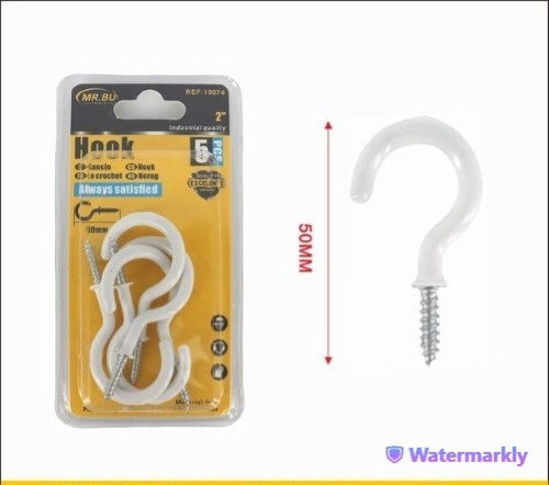 Hook (50MM, 5pcs) - Pack of 12