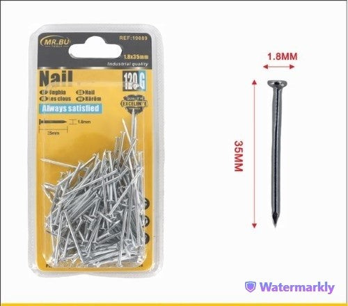 Screw(120g, 1.8*35MM) - Pack of 12