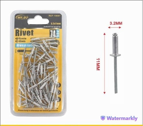 Rivet(3.2*11MM, 74PCS) - Pack of 12