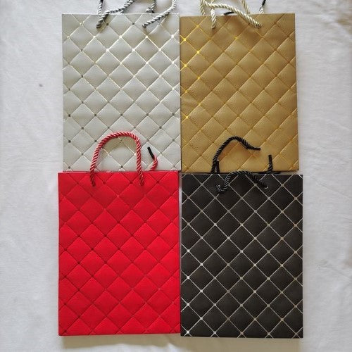Gift Bag (26*32*10cm, 12pcs/pack, mixed color)