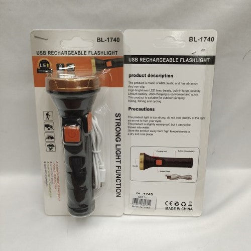 USB Rechargeable Flashlight - Pack of 6