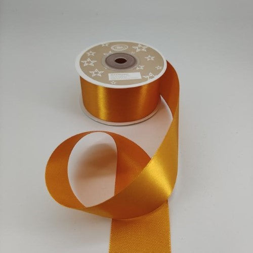 Satin Ribbon 3.8cm ( 22m - Gold) - Pack of 6