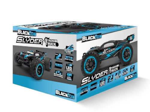 Radio Control - 1/ 16 Slyder 4WD ST Blue w/ b&ch