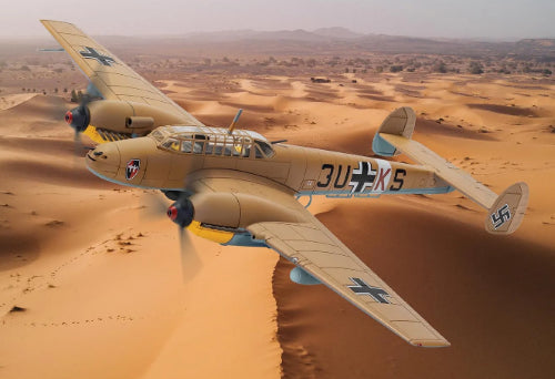Diecast Aircraft - 1/72 Me Bf110E-2: Trop