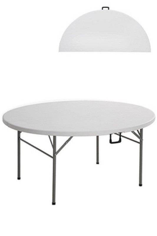 Round Banquet Table Blow Moulded (Fold in Half)