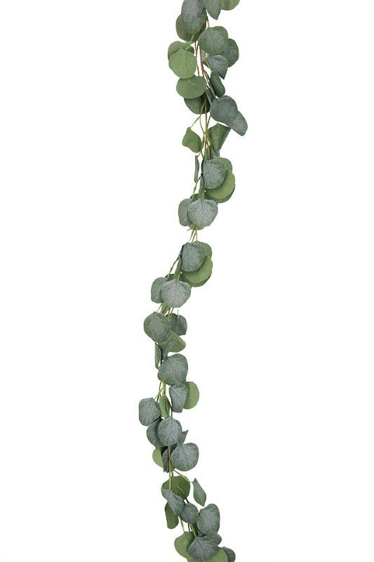 Articifial Flower - Dollar Leaf Eucalyptus Garland