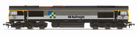 Hornby GBRf Class 66 Co-Co 66793 in striking grey livery, detailed model for railway enthusiasts and collectors.