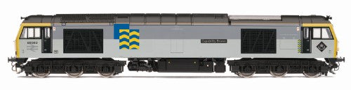 Hornby BR Class 60 Co-Co 60002 'Capability Brown' model train with intricate detailing, perfect for collectors and hobbyists.