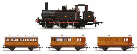 Hornby Isle of Wight Central Railway Terrier model W11 'Newport', detailed and historically significant train pack for collectors.