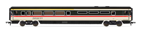 Hornby BR Mk4 Standard/Kitchen Coach H model showcasing advanced design and rich British rail history for model railway enthusiasts.